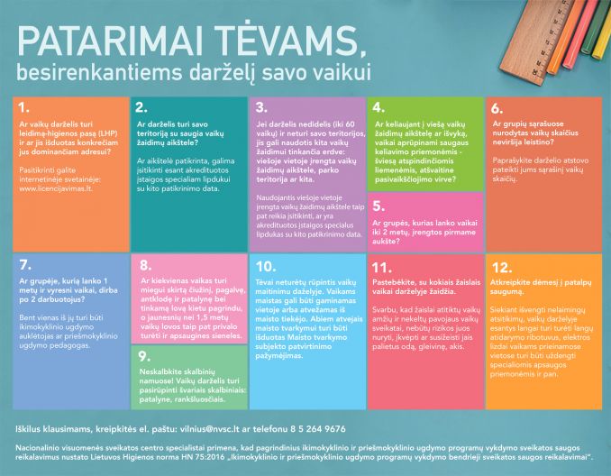 Patarimai tėvams